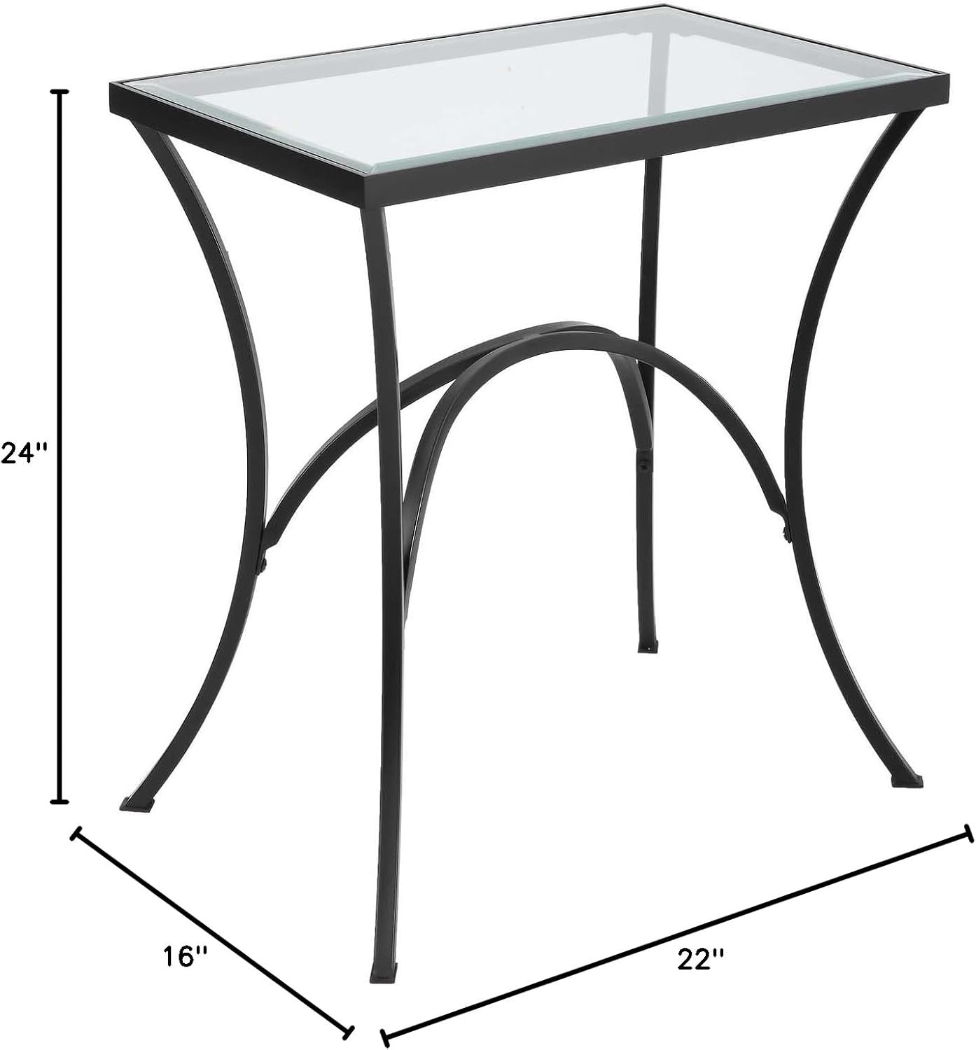Alayna - End Table-24 Inches Tall and 22 Inches Wide