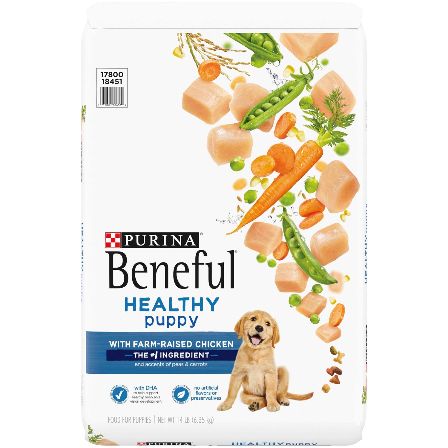 Purina Beneful Healthy Puppy Chicken Dry Dog Food - Pet Supplies online store