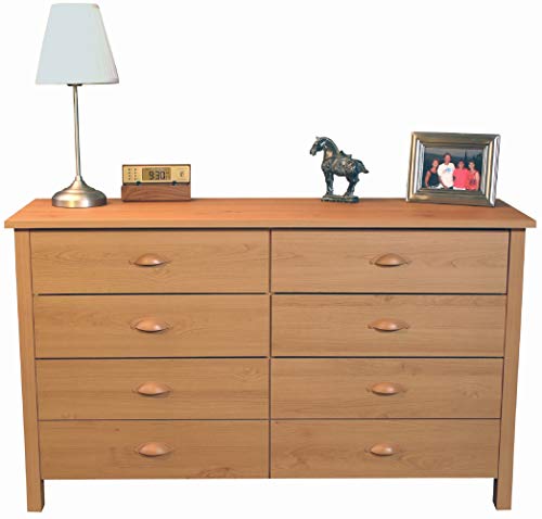 Venture Horizon 8 Drawer Nouvelle Dresser Cherry