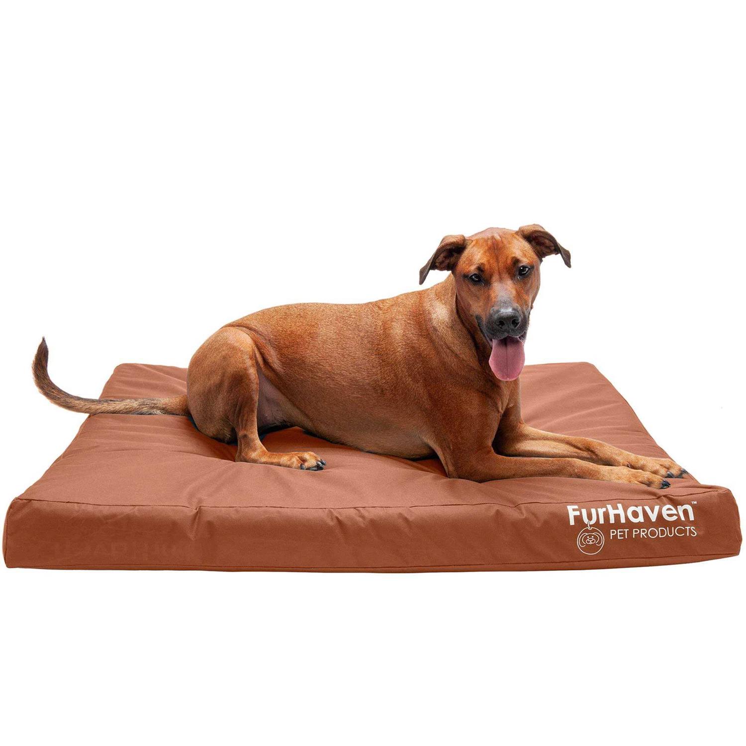 FurHaven Deluxe Dog Bed Indoor/Outdoor - Pet Supplies online store