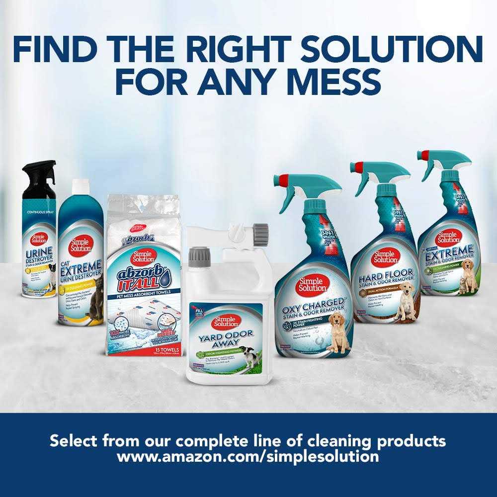 Simple Solution Abzorbitall Pet Stain & Odor Absorbent Towels - Pet Supplies online store