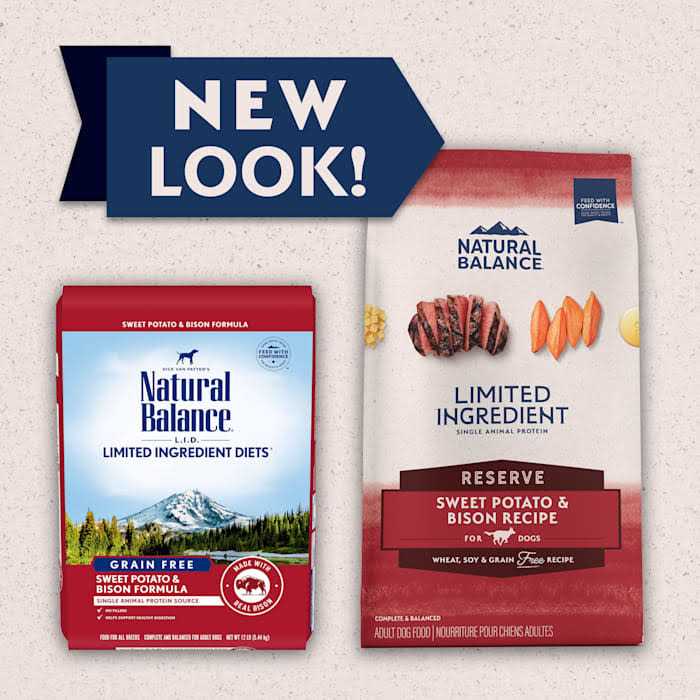 Natural Balance Limited Ingredient Dry Dog Food Sweet Potato Bison - Pet Supplies online store
