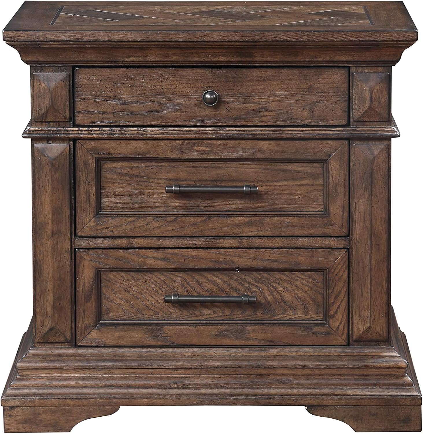 New Classic Furniture Mar Vista Nightstand, Walnut