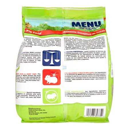 Vitakraft Menu Premium Guinea Pig Food Timothy Hay Pellets Blend - Pet Supplies online store