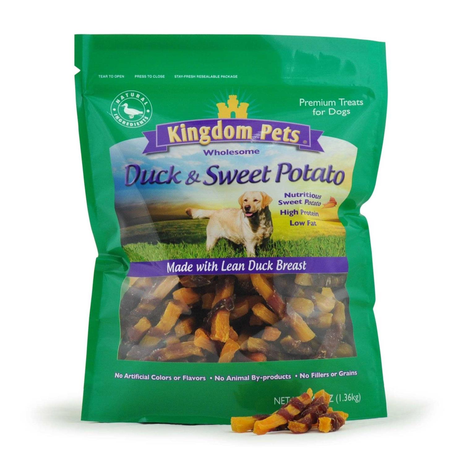 Kingdom Pets Duck & Sweet Potato Jerky Twists - Pet Supplies online store