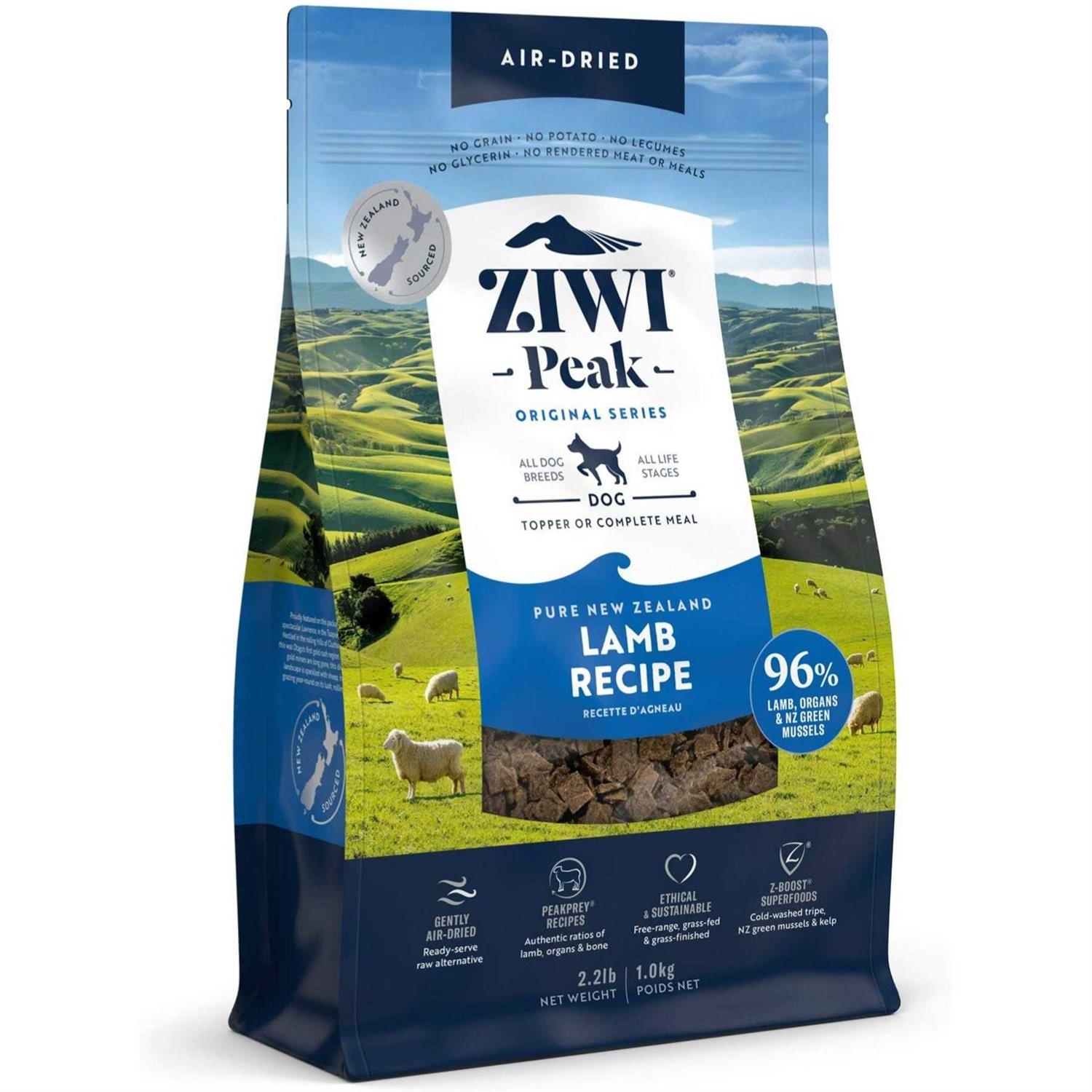 Ziwi Peak Air Dried Lamb Dog Food - Pet Supplies online store