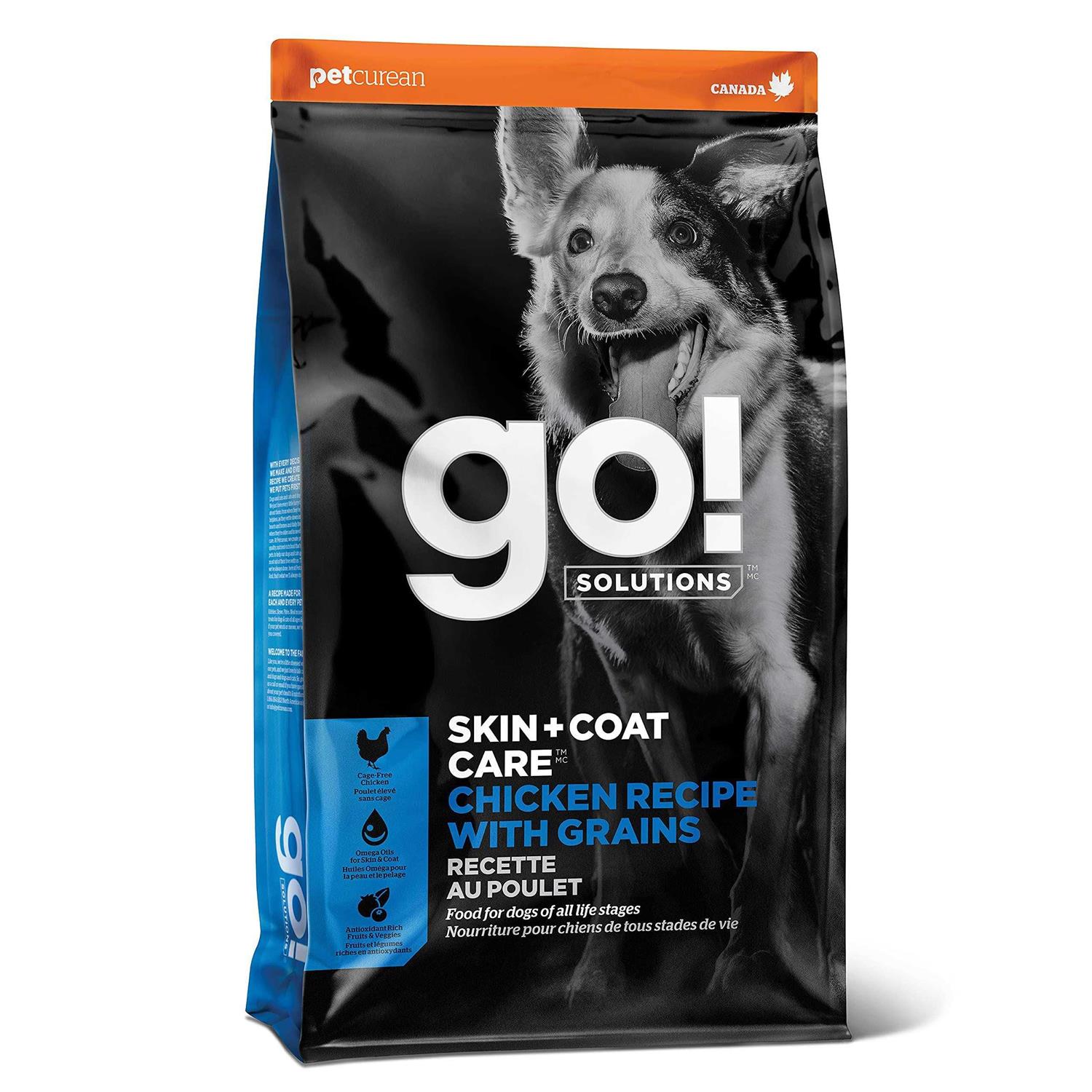 Go! Solutions Skin + Coat Care Chicken Recipe Dry Dog Food - Pet Supplies online store