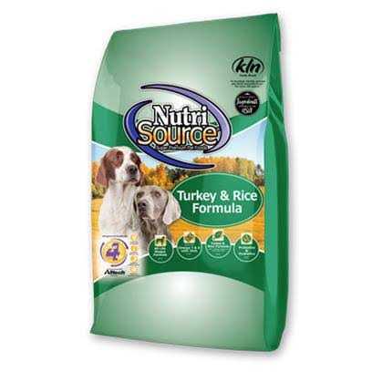 NutriSource Turkey & Rice Dry Dog Food - Pet Supplies online store
