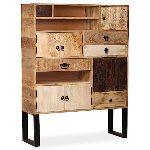 Sideboard Solid Sheesham Wood 39.4