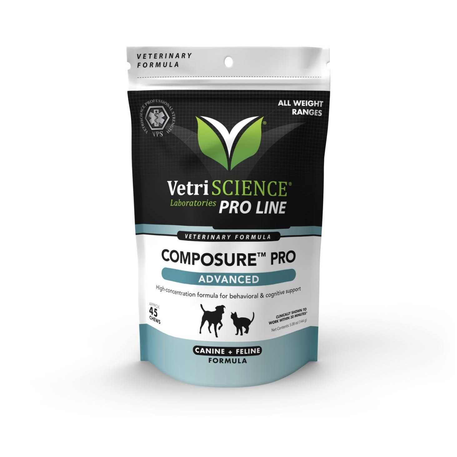 Composure Pro Advanced Calming Supplement for Dogs & Cats - Pet Supplies online store