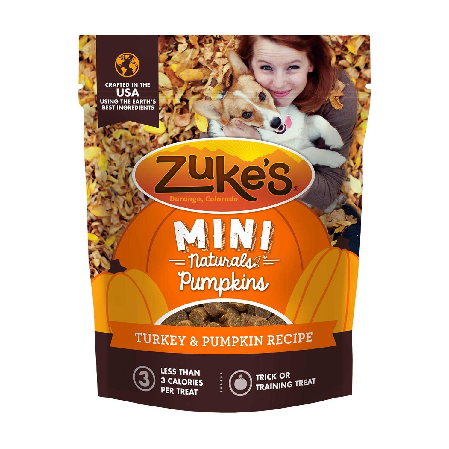 Zuke's Mini Naturals Turkey & Pumpkin Recipe Dog Treats - Pet Supplies online store