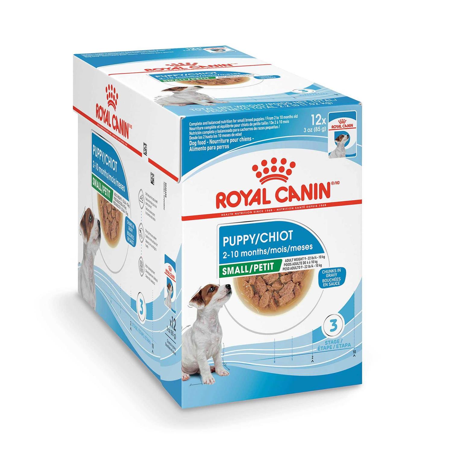 Royal Canin Size Health Nutrition Small Puppy Chunks in Gravy Wet Dog Food - Pet Supplies online store