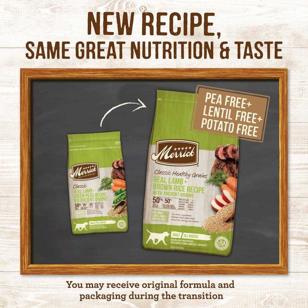 Merrick Classic Real Lamb Green Peas with Ancient Grains Dry Dog Food - Pet Supplies online store