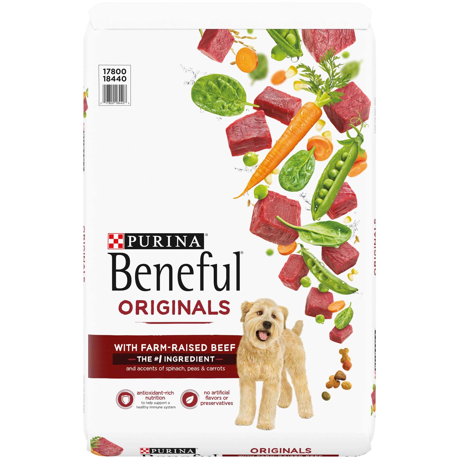 Purina Beneful Originals Dog Food with Real Beef - Pet Supplies online store