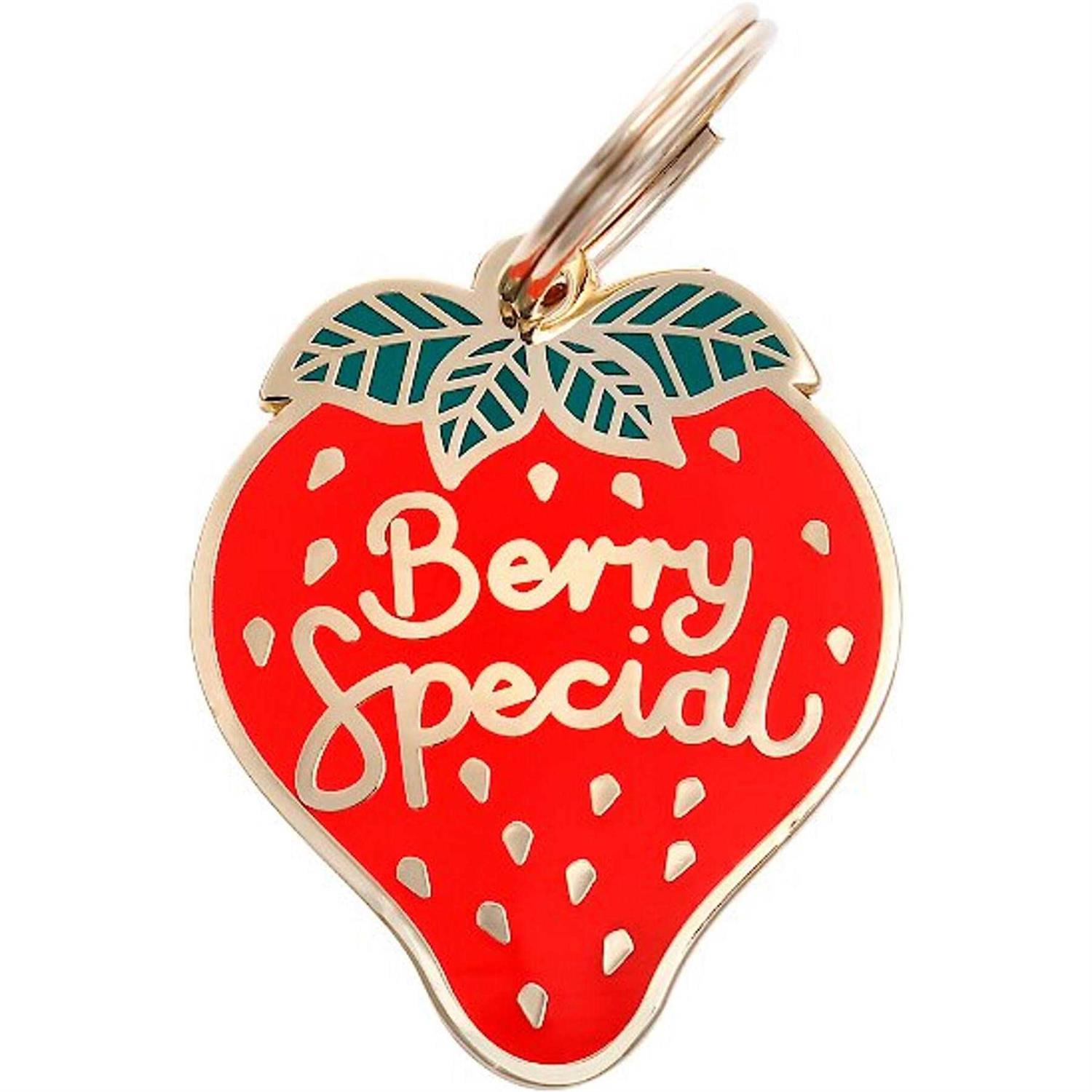 Two Tails Pet Company Berry Special Pet ID Tag - Pet Supplies online store