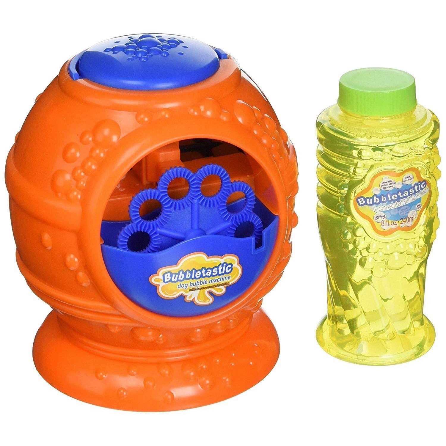 Bacon Bubble Machine for Dogs with Free Bottle of Bacon Bubbles - Pet Supplies online store