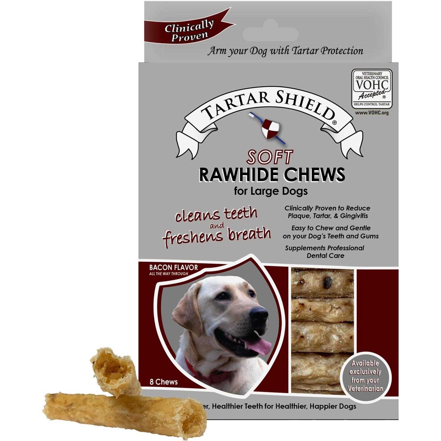 Tartar Shield Soft Rawhide Chews Dogs - Pet Supplies online store