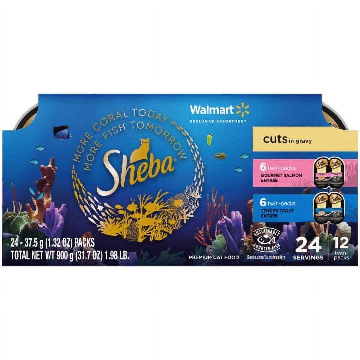 Sheba Perfect Portions Salmon Entrees - Pet Supplies online store