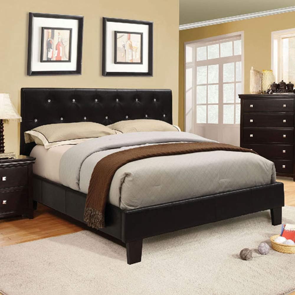 AA Warehousing Roxie Platform, California King Bed, Black