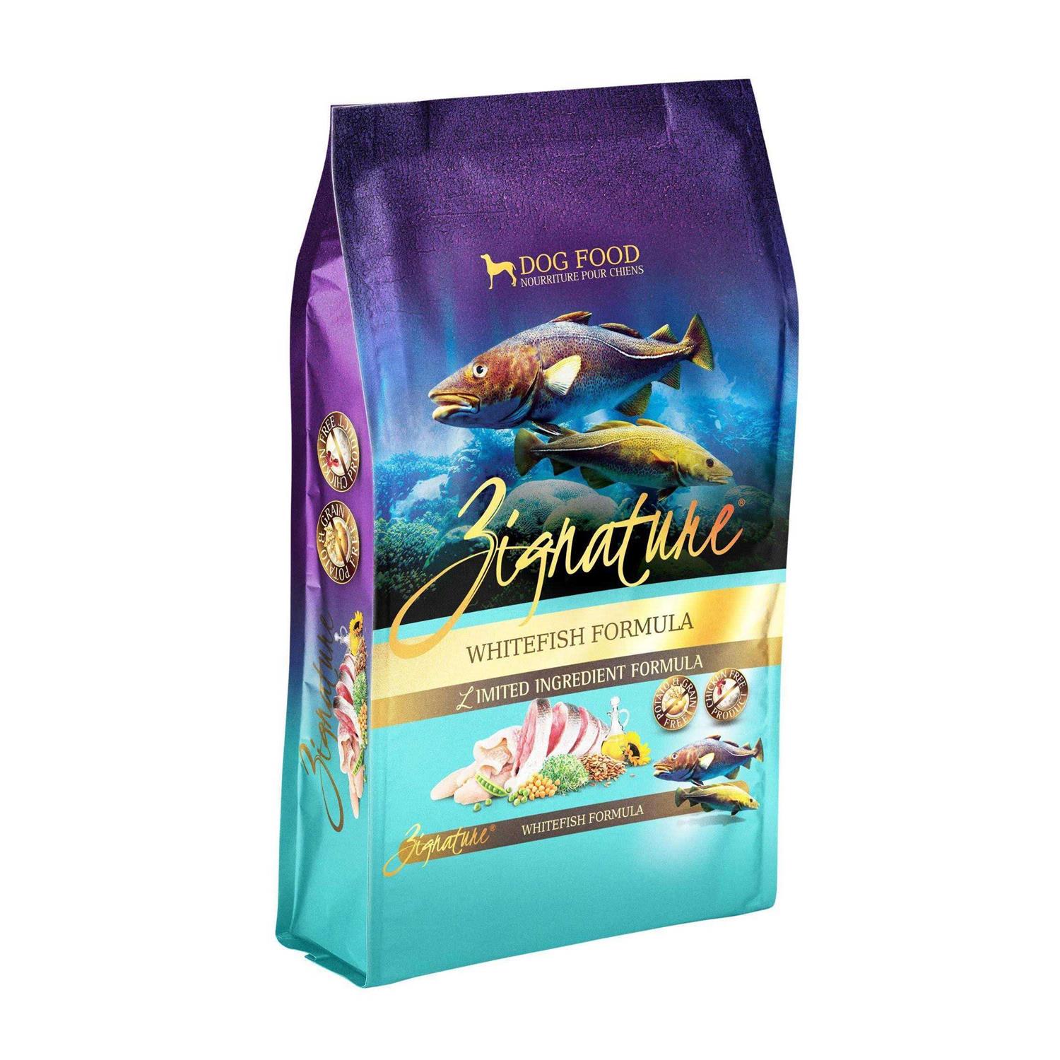Zignature Limited Ingredient Whitefish Formula Dry Dog Food - Pet Supplies online store