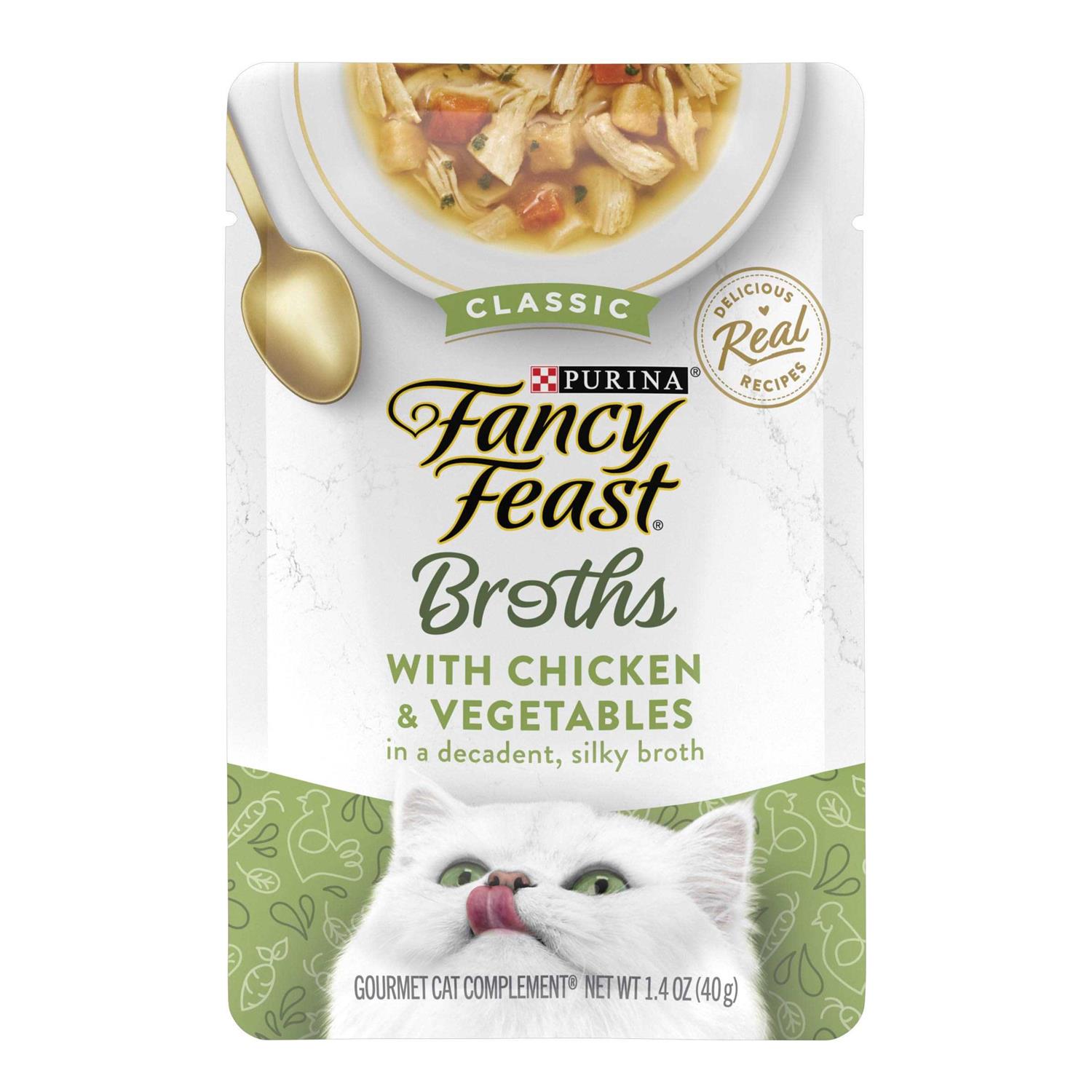Purina Fancy Feast Broths Classic Wet Cat Food - Pet Supplies online store