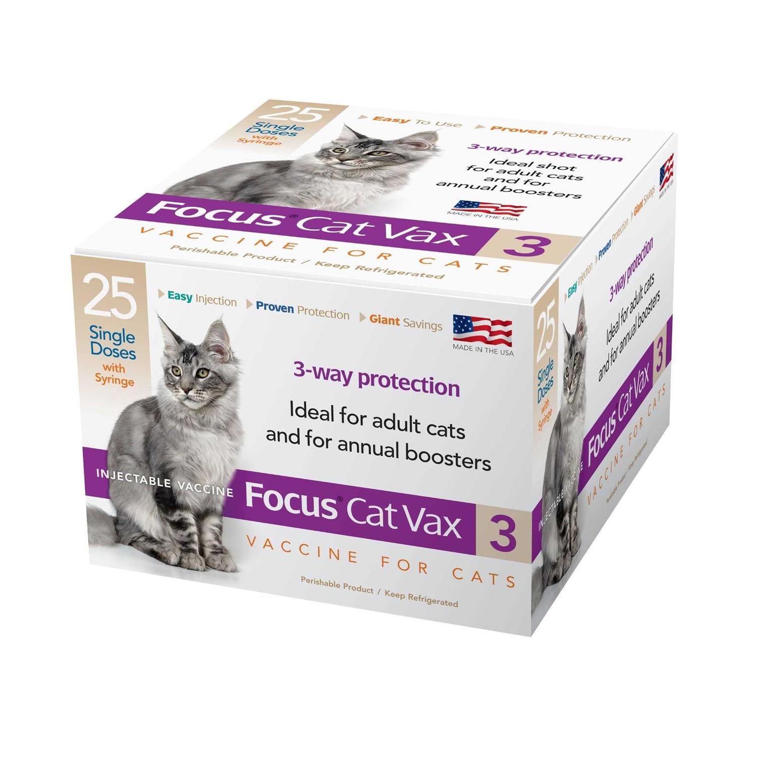 Durvet Focus Cat Vax 3 - Pet Supplies online store