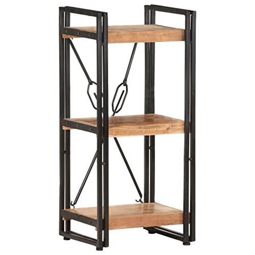 5-Tier Bookcase,Industrial Shops Shelf,Display Shelves for Collectibles,Open Shelving Unit,Bathroom Storage Rack,Use in Living Room, Bathroom and Plants,Balcony, 23.6
