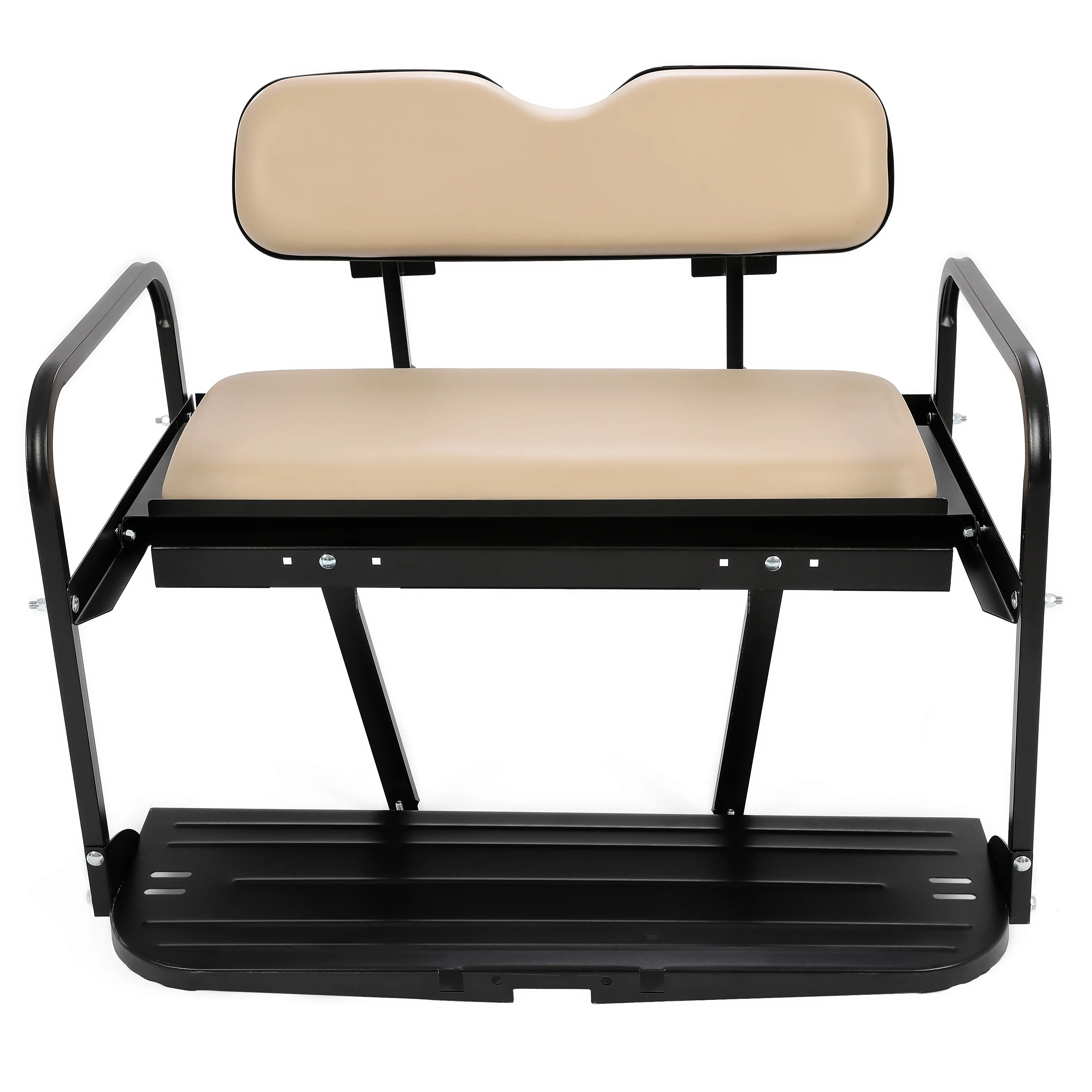 HECASA Rear Back Seat Kit for EZGO Marathon Pre-1994 Golf Cart Tan Flip Folding