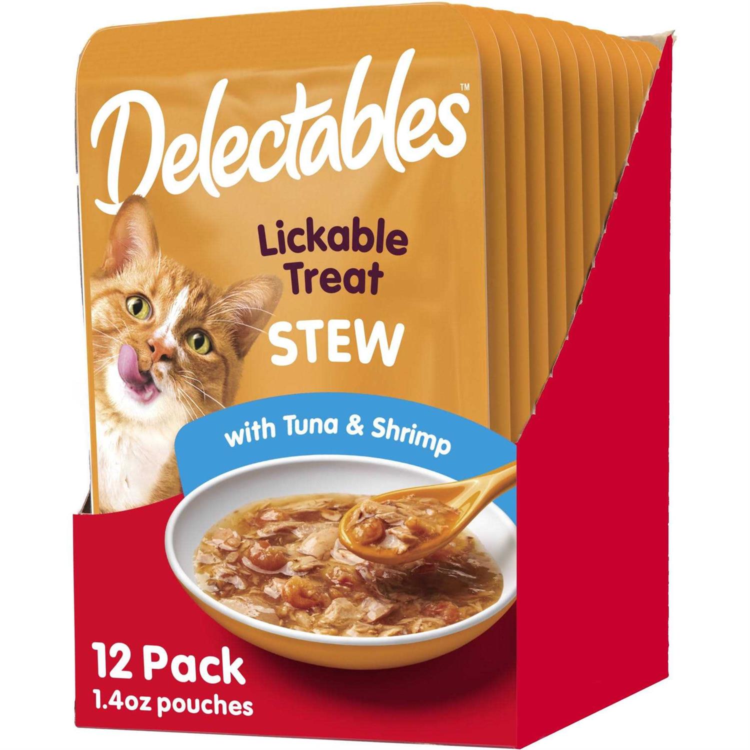 Delectables Stew Tuna Wet Cat Treat 1.4oz - Pet Supplies online store