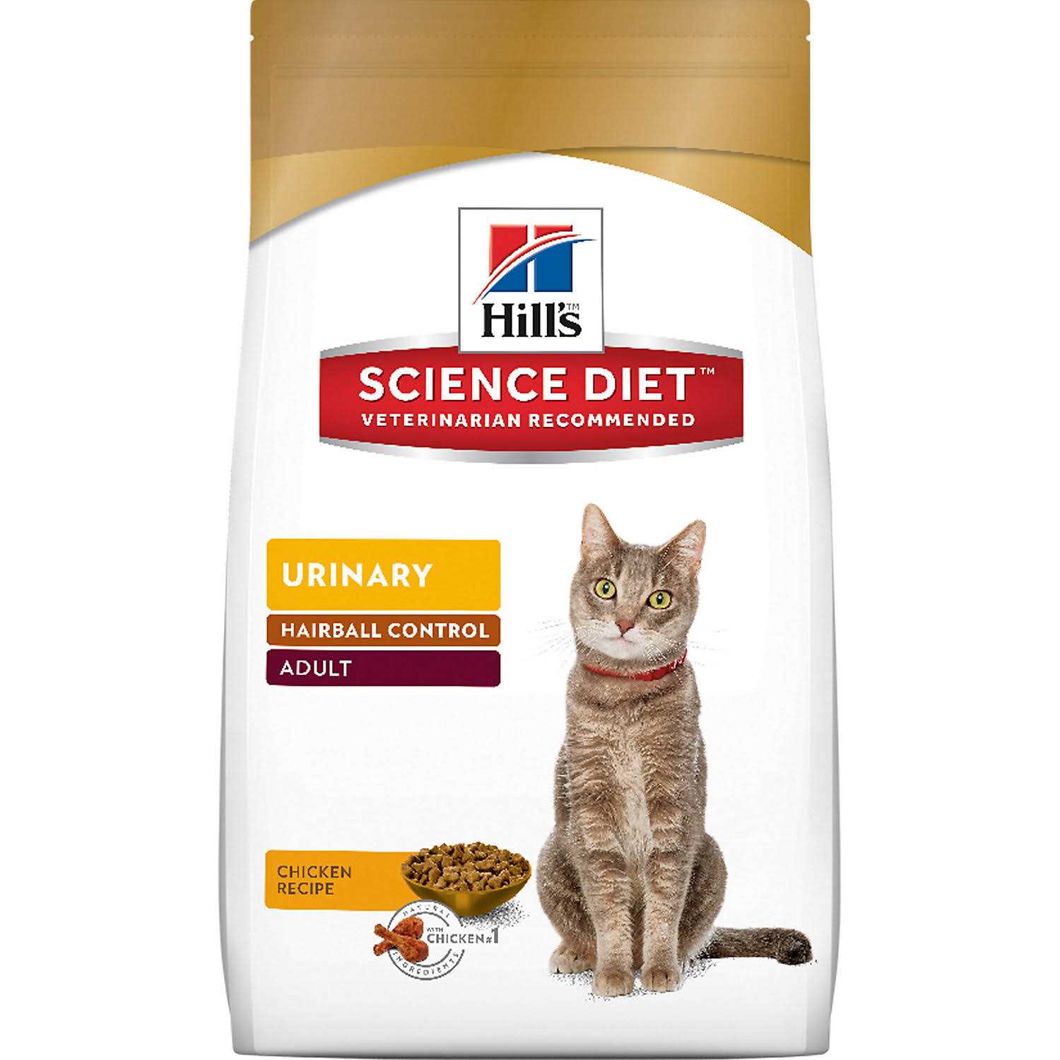 Science Diet Urinary & Hairball Control Adult Dry Cat Food - Pet Supplies online store
