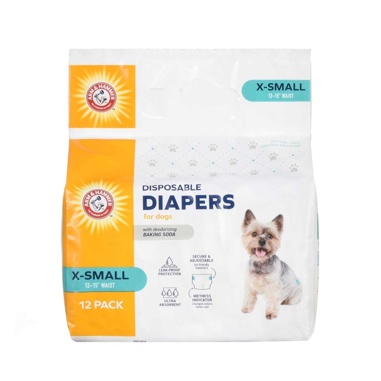 Arm & Hammer Disposable Dog Diapers - Pet Supplies online store