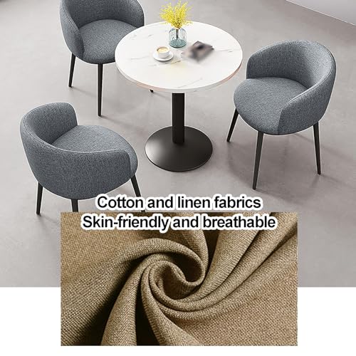 Office Reception Room Club Table,1 Table 3 Chairs,Small Conference Room Tables,Coffee Table and Chair Set,Round Table Simple Kitchen Dining Table,Meetings Negotiation Table,Save Space (Color