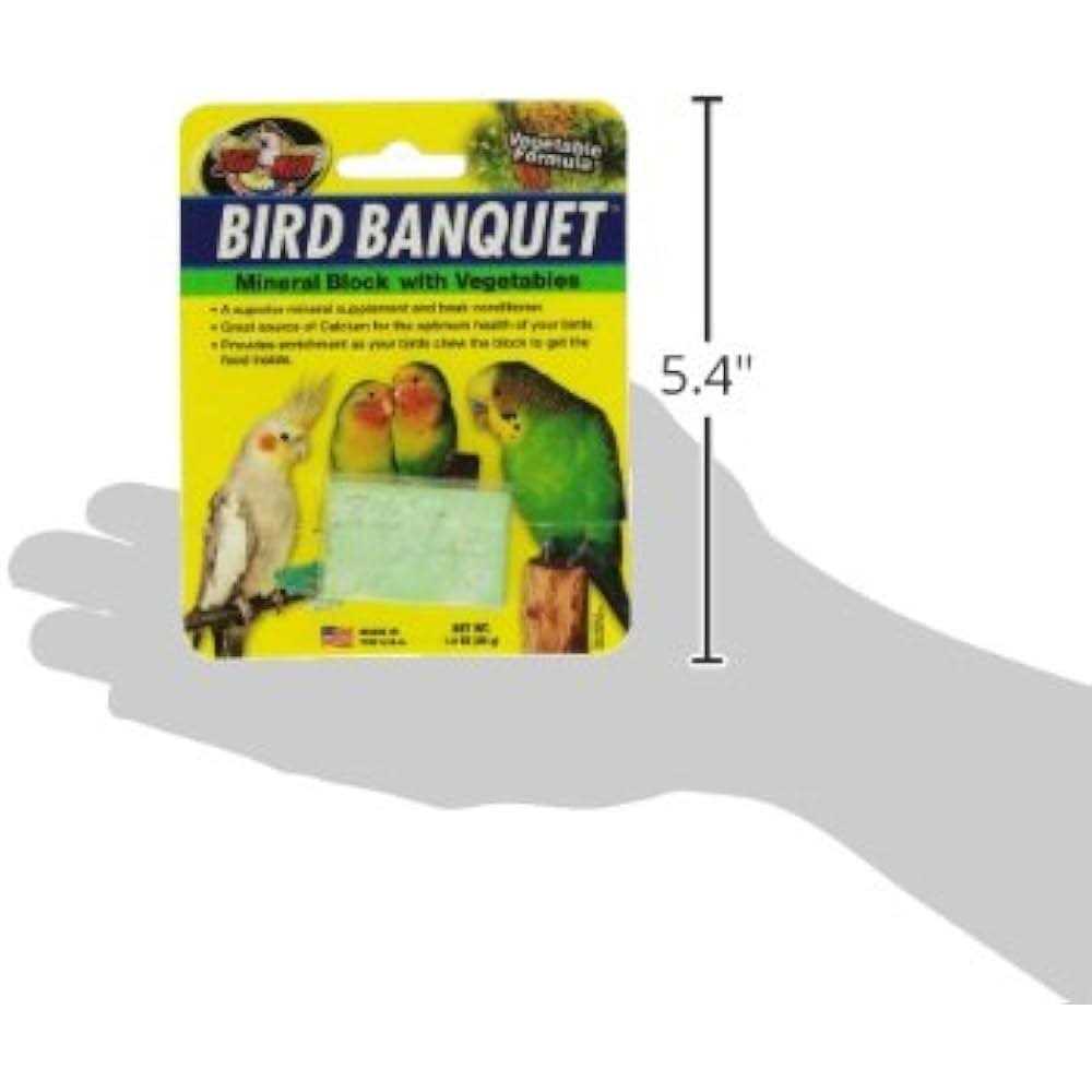 Zoo Med Bird Banquet Mineral Block - Pet Supplies online store
