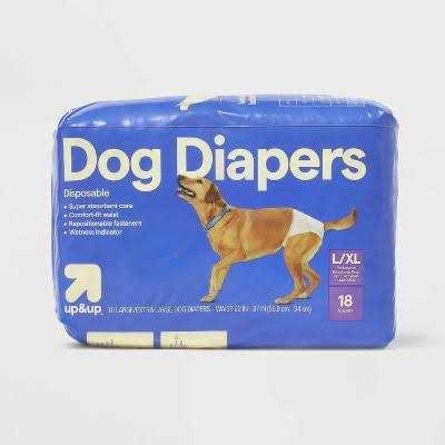 up & up Dog Diapers 18ct - Pet Supplies online store