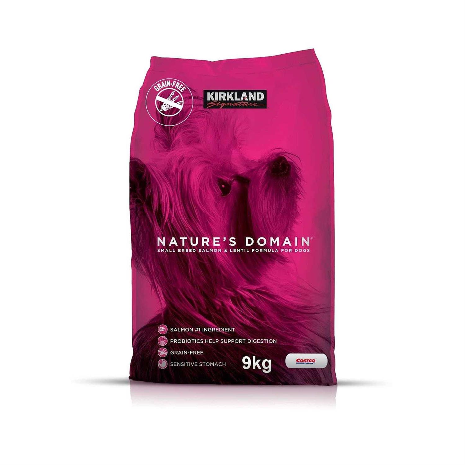 Kirkland Signature Natures Domain Small Breed Salmon & Lentil 20LB - Pet Supplies online store