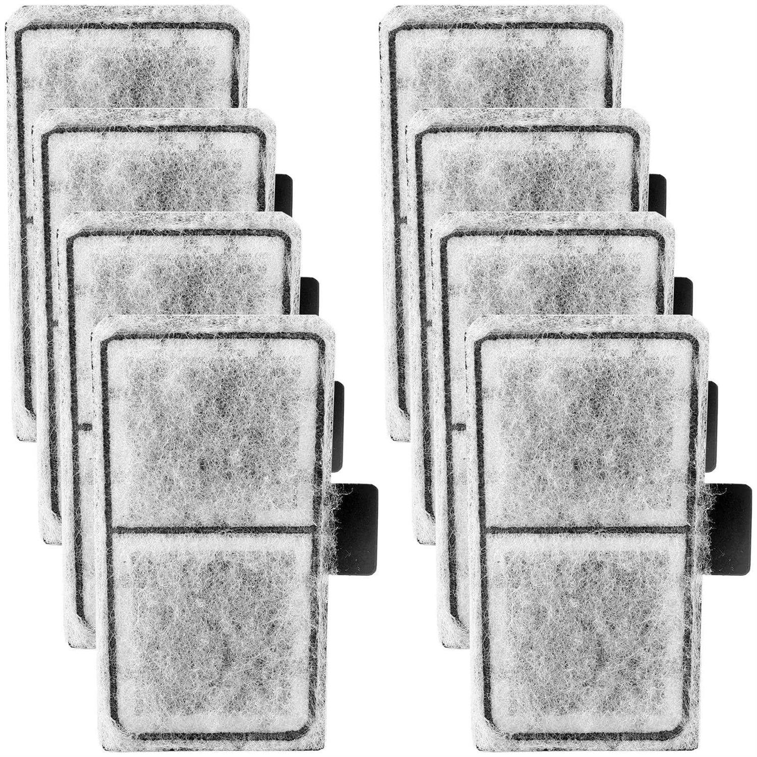 AQQA 8 Pack Aquarium Filter Cartridge Replacement Fish Tank Filter Cartridge Aquarium Internal Filter - Pet Supplies online store