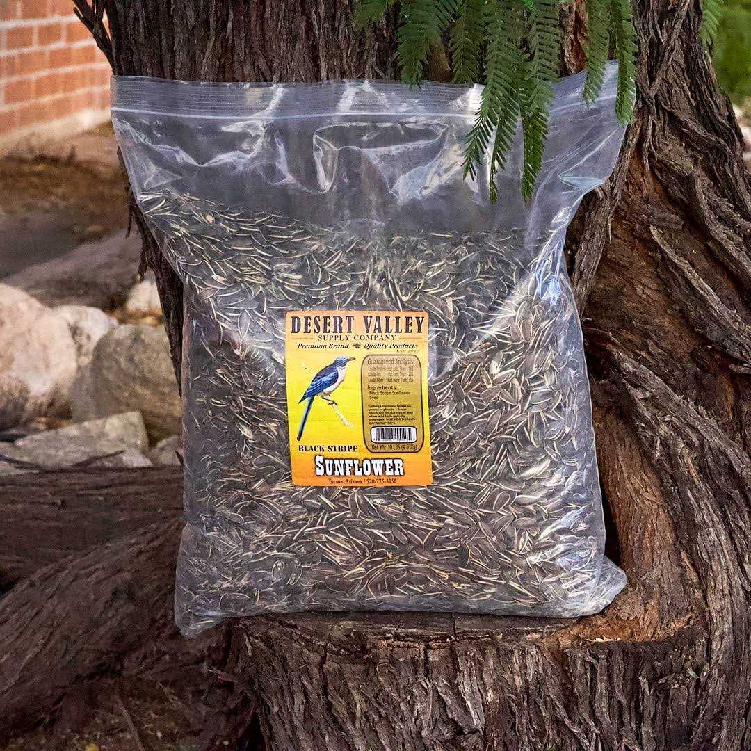 Desert Valley Premium Striped Sunflower Seeds - Pet Supplies online store