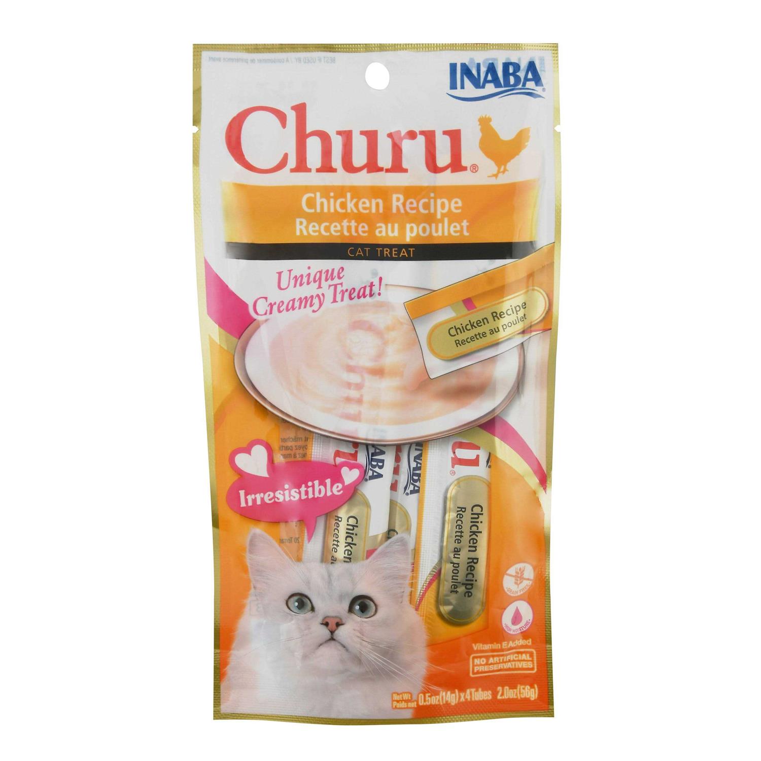 Inaba Churu Cat Treat Chicken Recipe - Pet Supplies online store