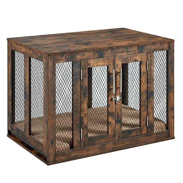 Unipaws Furniture Style Dog Crate with Tray - Pet Supplies online store