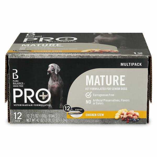 Pure Balance Pro+ Mature Chicken Stew Dry Dog Food - Pet Supplies online store