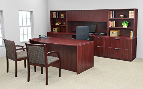 Regency 4-Door Hutch Legacy Mahogany