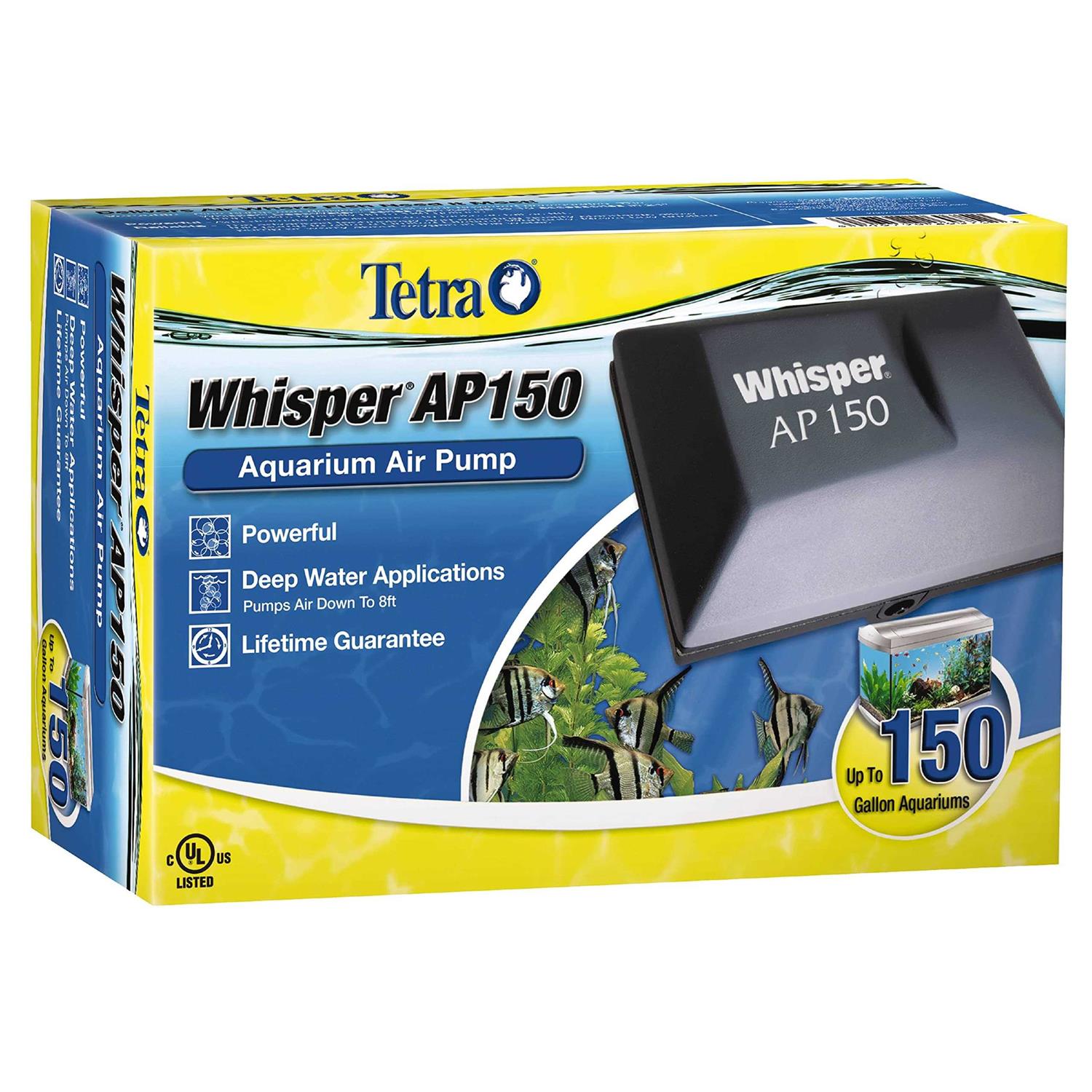 Tetra Whisper Air Pump Deep Water - Pet Supplies online store