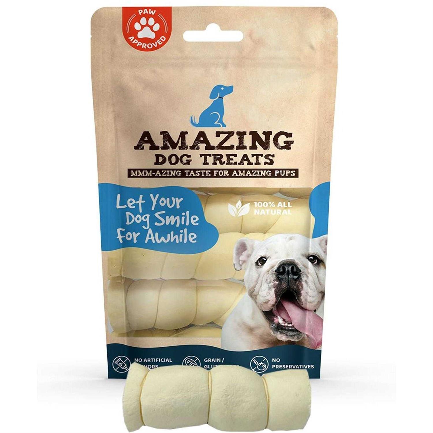 Amazing Dog Treats Beef Cheek Rolls - Pet Supplies online store