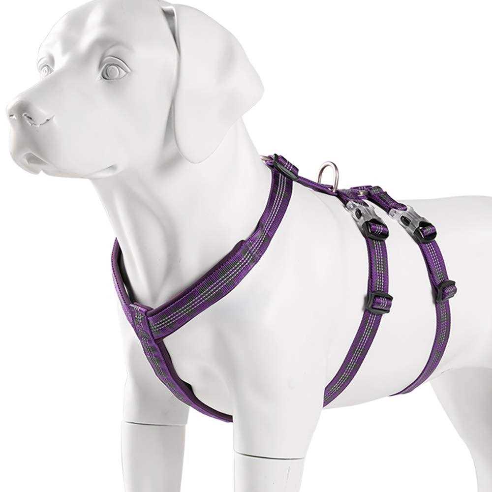 Chai&s Choice Double H Trail Runner Polyester Reflective No Pull Dog Harness - Pet Supplies online store