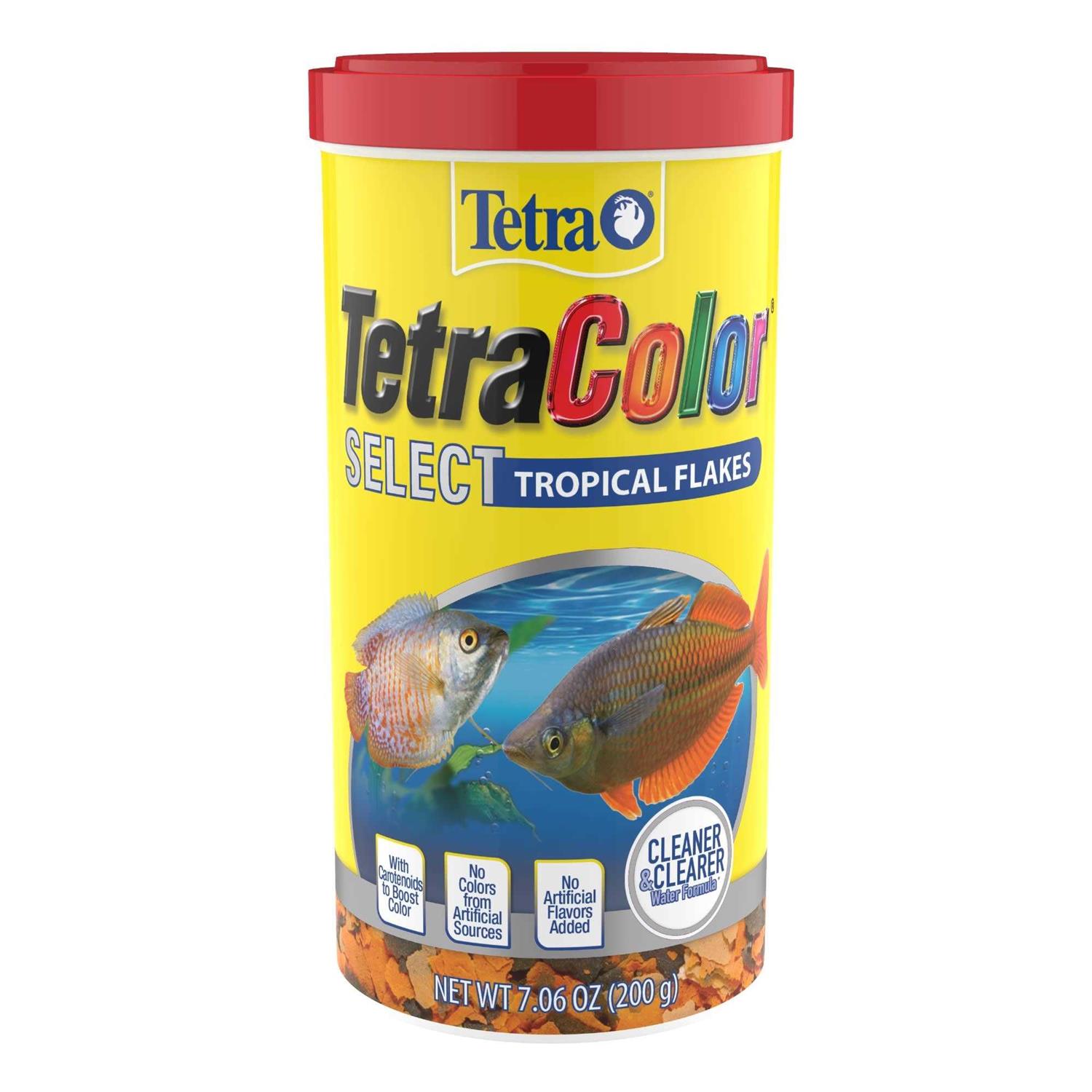 Tetra Tetracolor Select Tropical Flakes - Pet Supplies online store