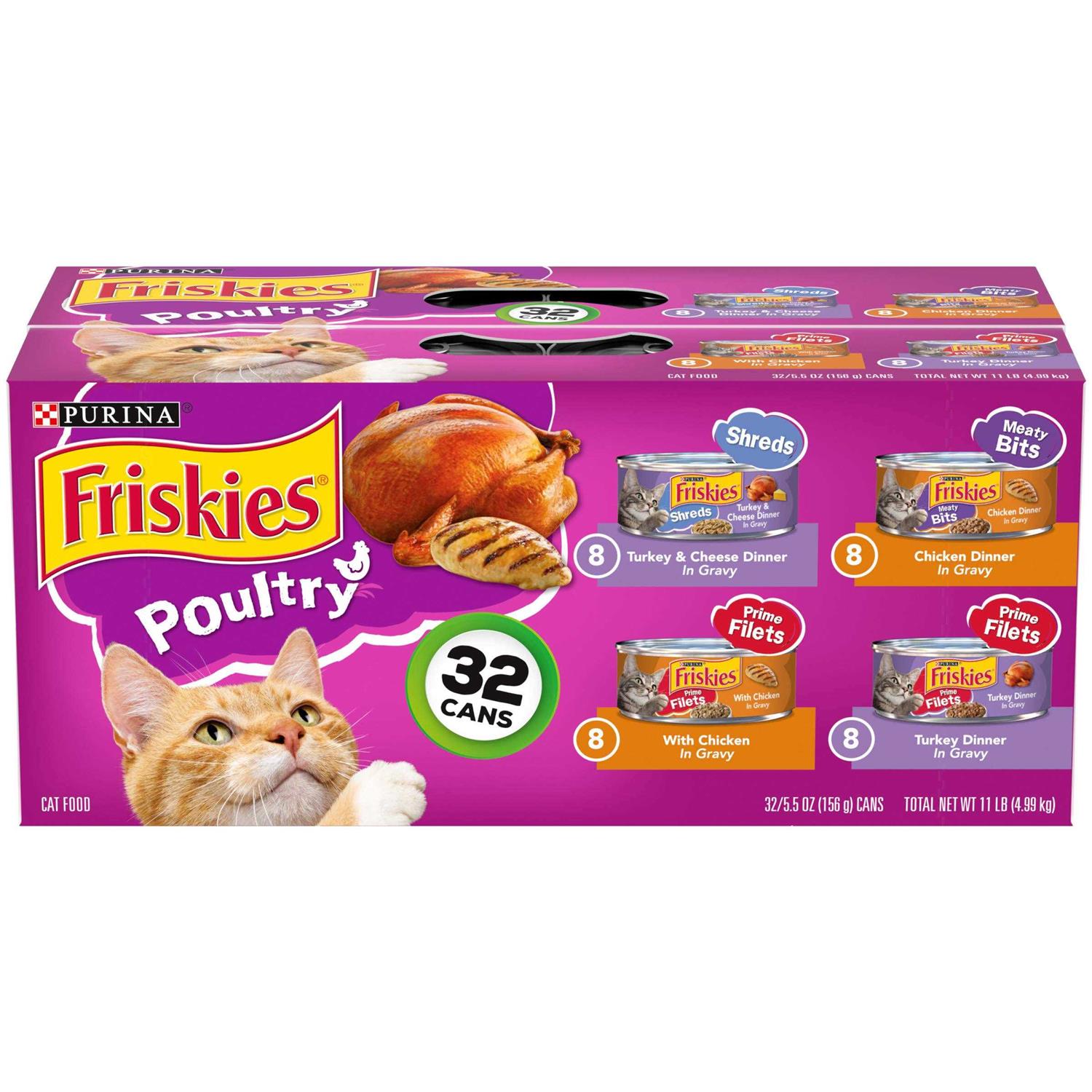 Purina Friskies Poultry Cat Food Variety Pack - Pet Supplies online store