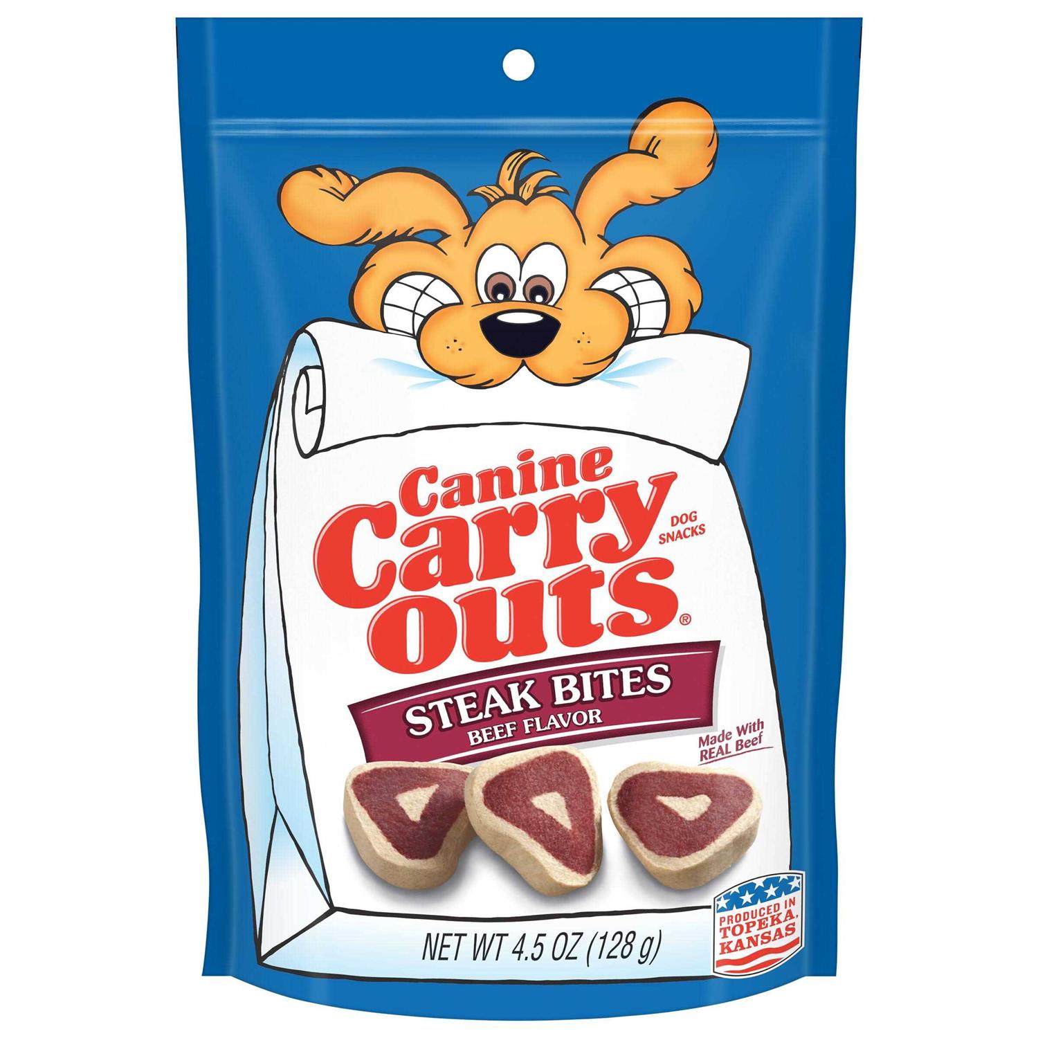 Canine Carry Outs Beef Flavor Dog Treats - Pet Supplies online store