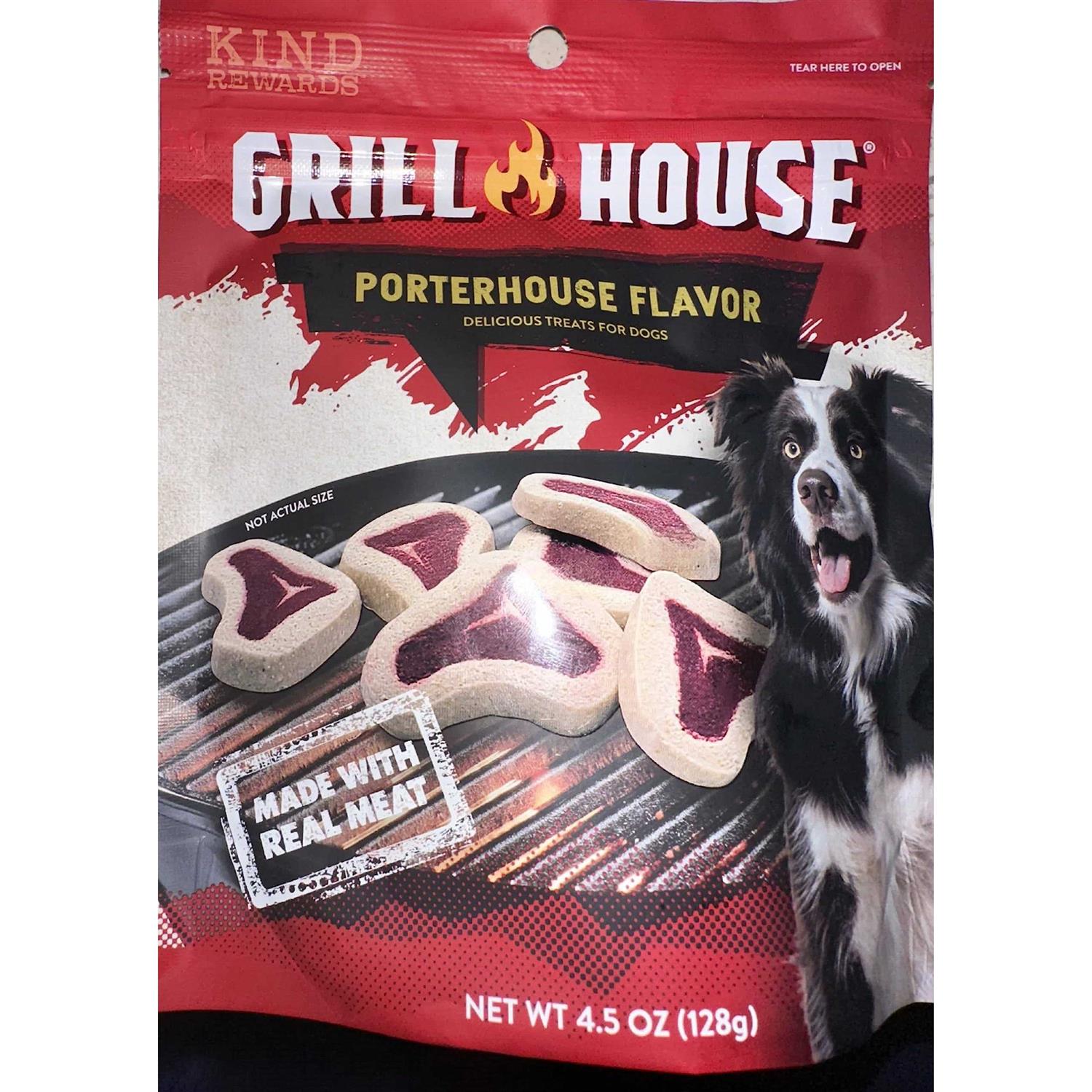 Kind Rewards Grill House Porterhouse Flavor Dog Treats - Pet Supplies online store