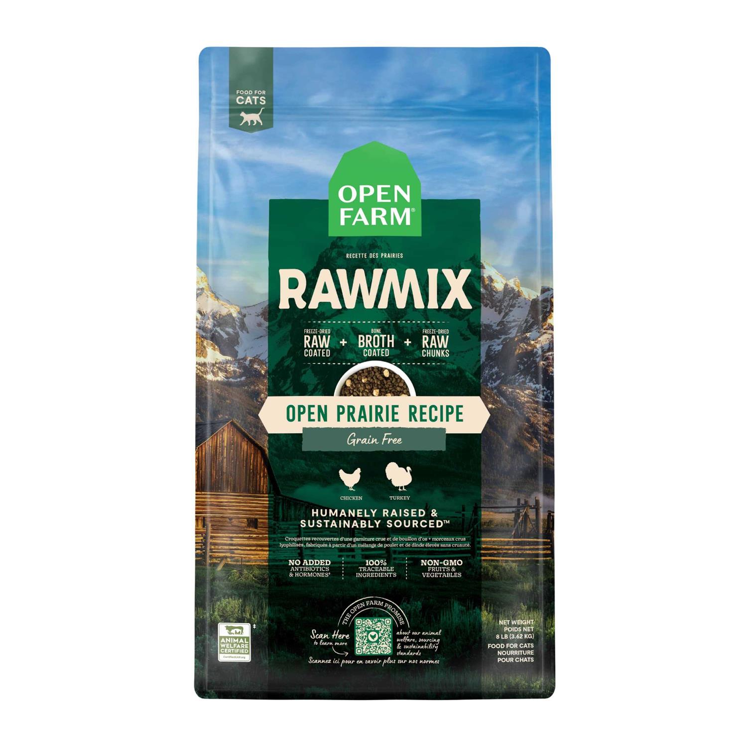 Open Farm Open Prairie Grain-Free RawMix - Pet Supplies online store