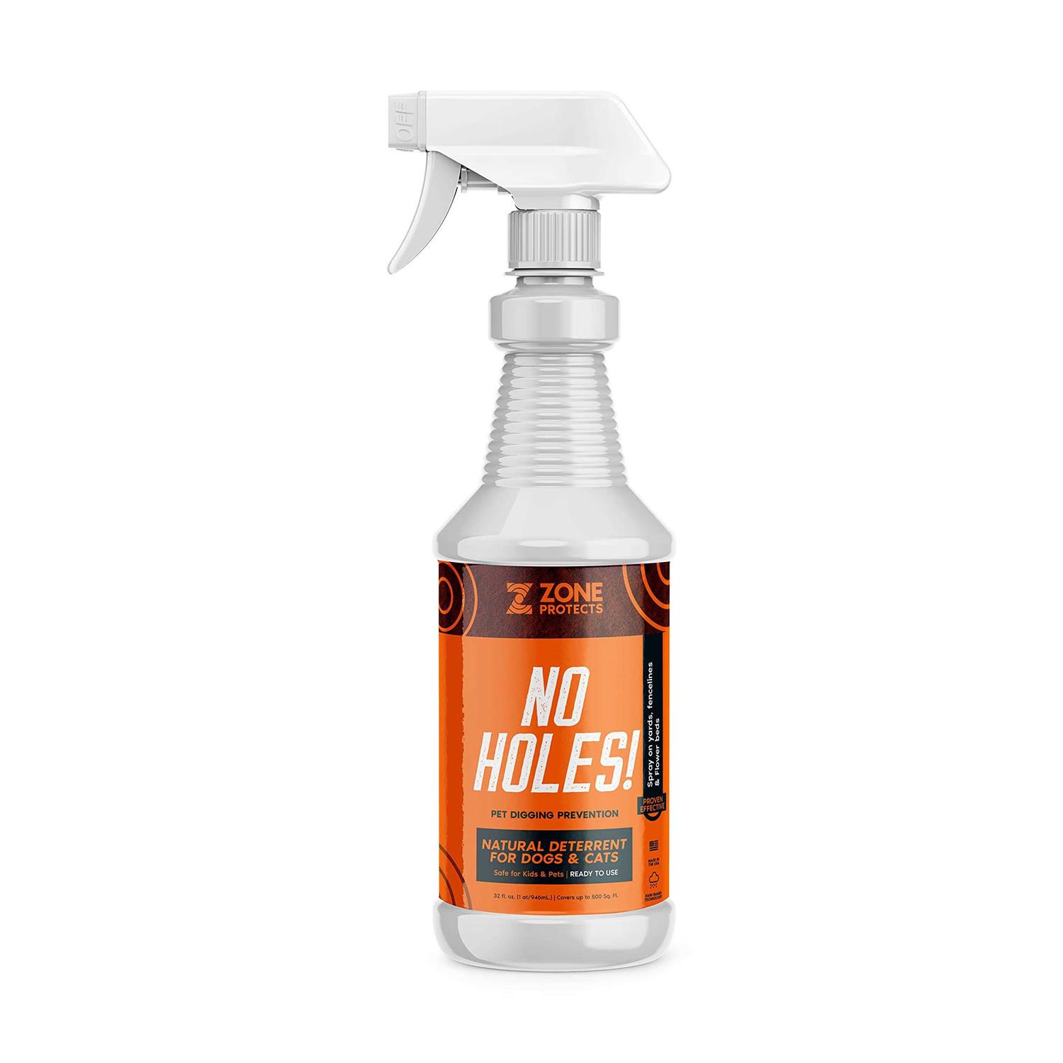 Zone No Holes! Digging Dog Prevention Spray Digging Digging - Pet Supplies online store